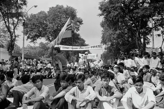 Framed Print : Student Protests In Saigon Framed Print : Student Protests In Saigon