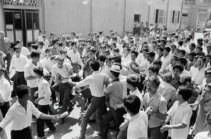 Framed Print : Student Protests In Saigon Framed Print : Student Protests In Saigon