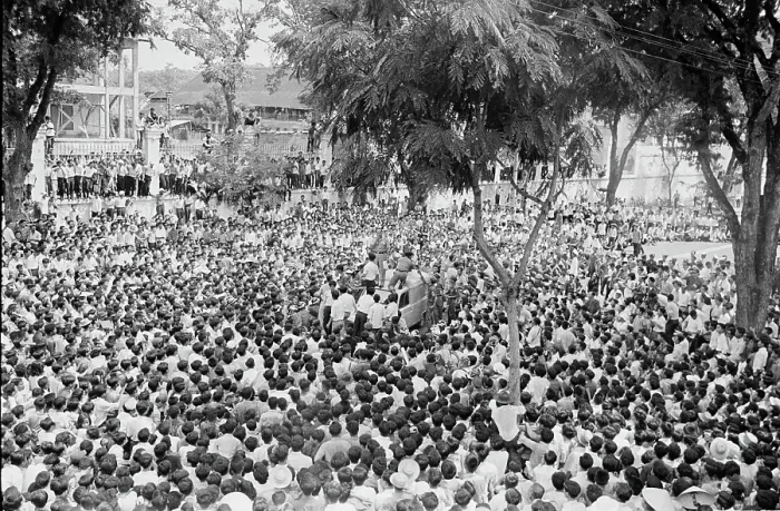 Framed Print : Student Protests In Saigon Framed Print : Student Protests In Saigon