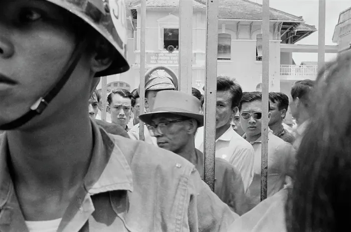 Framed Print : Student Protests In Saigon Framed Print : Student Protests In Saigon