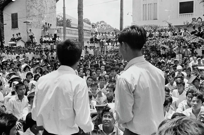 Framed Print : Student Protests In Saigon Framed Print : Student Protests In Saigon