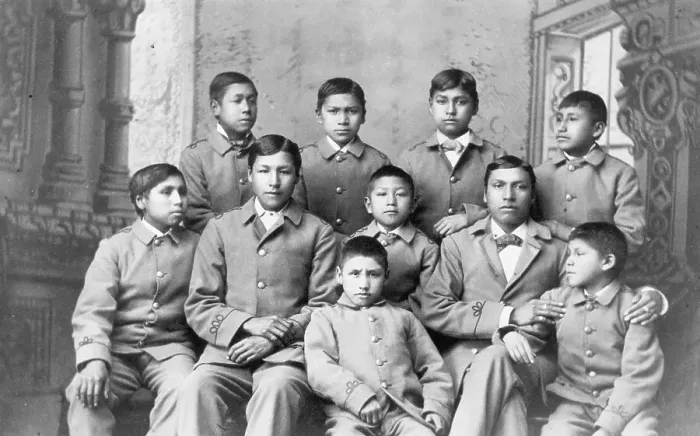Framed Print : Students at Carlisle Indian School Framed Print : Students at Carlisle Indian School