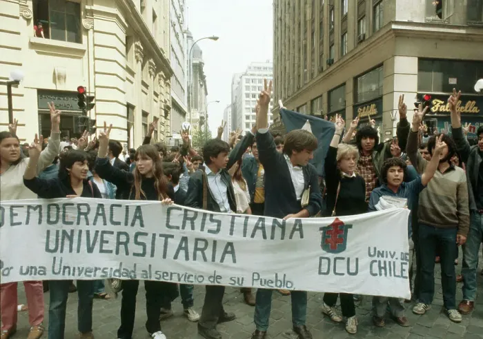 Framed Print : Students March in Anti Government Protest Framed Print : Students March in Anti Government Protest
