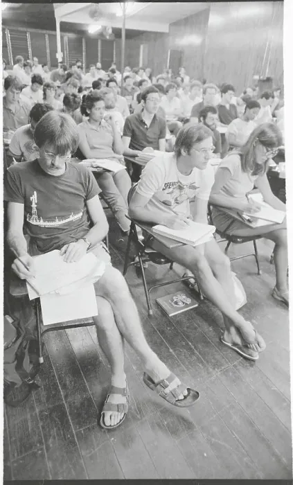 Framed Print : Students Taking Notes Framed Print : Students Taking Notes