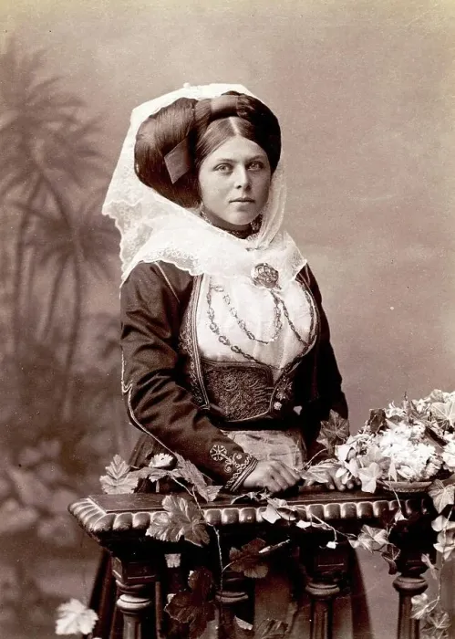 Framed Print : Studio portrait of a woman in traditional Greek dress, 1870, Greece, Historical, digitally restored reproduction from a 19th century original Framed Print : Studio portrait of a woman in traditional Greek dress, 1870, Greece, Historical, digitally restored reproduction from a 19th century original