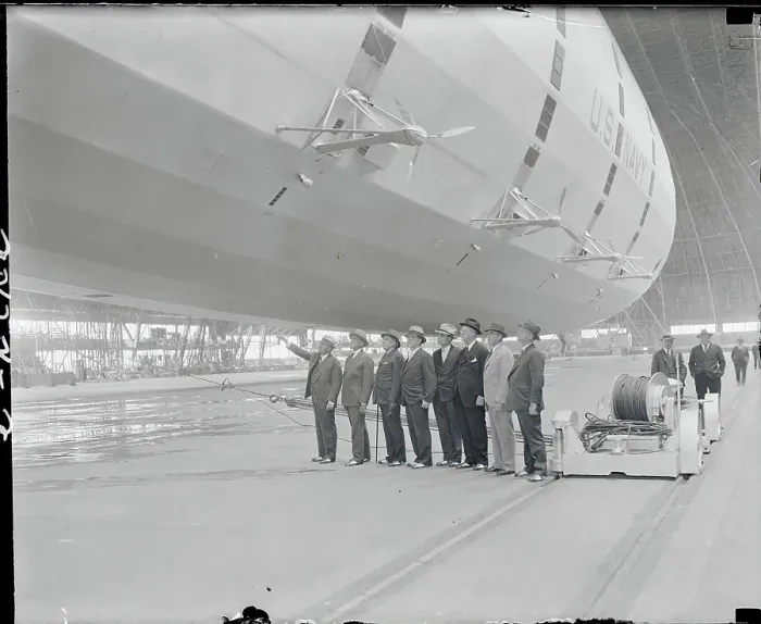 Framed Print : Subcommittee Investigating U.S.S. Macon Framed Print : Subcommittee Investigating U.S.S. Macon