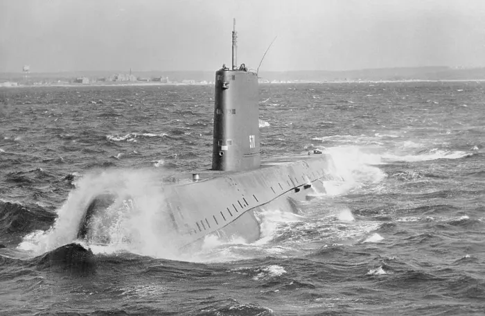 Framed Print : Submarine Being Tested Framed Print : Submarine Being Tested