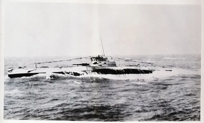 Framed Print : Submarine In Typhoon Off China Coast Framed Print : Submarine In Typhoon Off China Coast