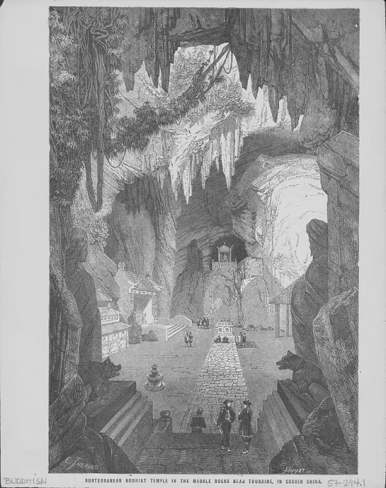 Framed Print : Subterranean Buddhist Temple Framed Print : Subterranean Buddhist Temple