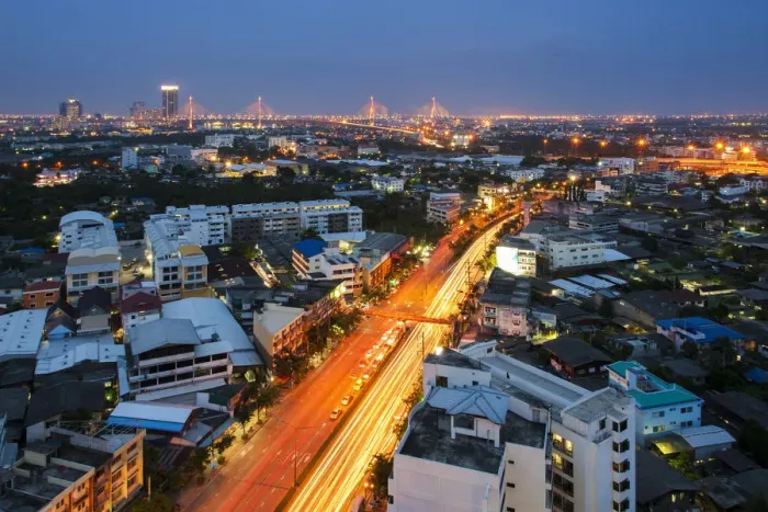 Framed Print : Suburb of Bangkok Framed Print : Suburb of Bangkok