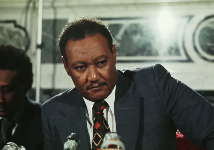 Framed Print : Sudanese President Jaafar Nimeiry Framed Print : Sudanese President Jaafar Nimeiry