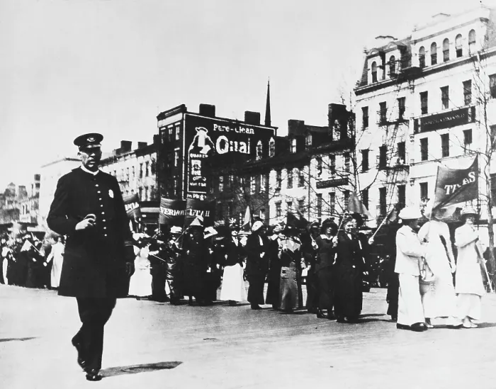 Framed Print : Suffrage Parade Framed Print : Suffrage Parade