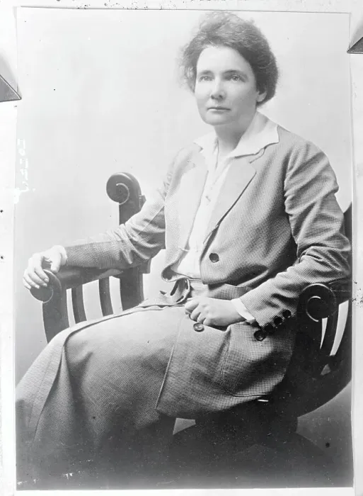 Framed Print : Suffragette Miss Anne Martin