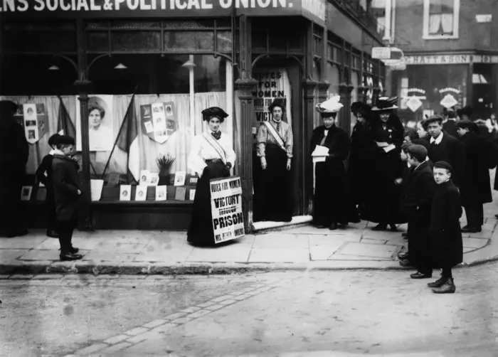 Framed Print : Suffragettes Framed Print : Suffragettes