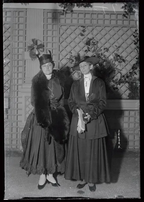Framed Print : Suffragettes Mrs. Jay Hopkins and Mrs. Florence Bayard Hilles Framed Print : Suffragettes Mrs. Jay Hopkins and Mrs. Florence Bayard Hilles