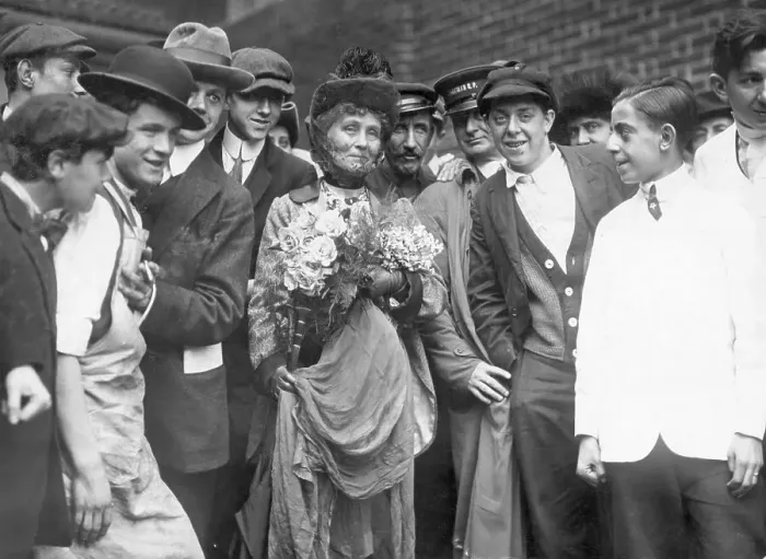 Framed Print : Suffragist Emmeline Pankhurst Framed Print : Suffragist Emmeline Pankhurst
