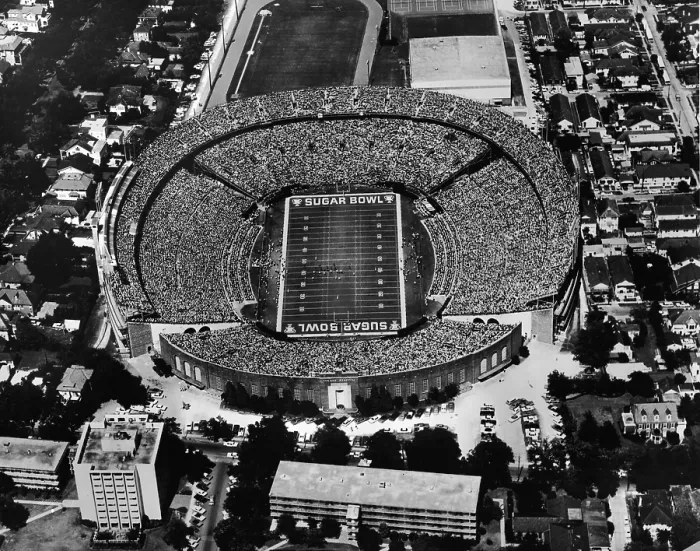 Framed Print : Sugar Bowl Stadium At Tulane University Framed Print : Sugar Bowl Stadium At Tulane University