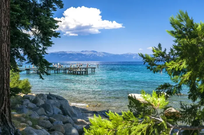 Framed Print : Sugar Pine Point Pier Framed Print : Sugar Pine Point Pier