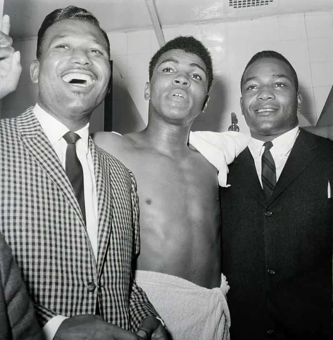 Framed Print : Sugar Ray Robinson, Muhammad Ali, and Jim Brown Framed Print : Sugar Ray Robinson, Muhammad Ali, and Jim Brown
