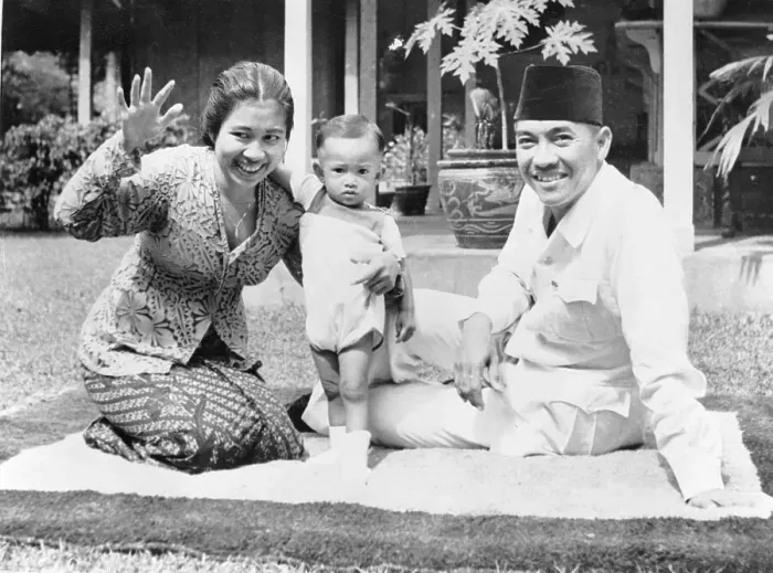 Framed Print : Sukarno and Family Framed Print : Sukarno and Family