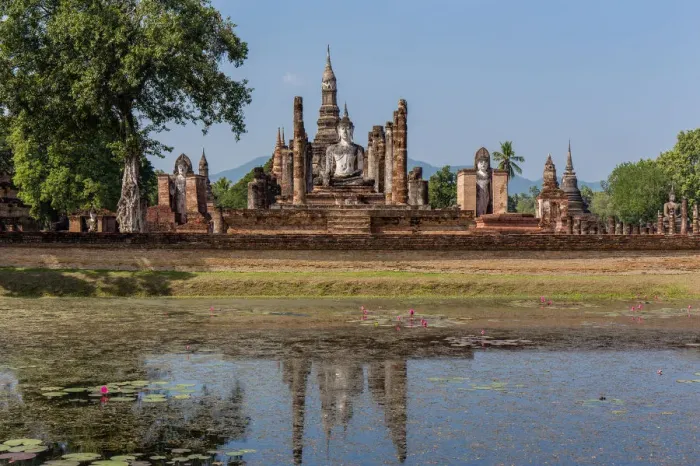 Framed Print : Sukhothai temple Framed Print : Sukhothai temple