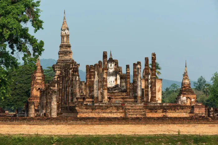 Framed Print : Sukhothai temple, Thailand Framed Print : Sukhothai temple, Thailand