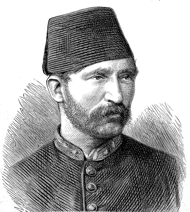 Framed Print : Suleiman Pasha, was an Ottoman soldier, Turkey, of the Turkish Army of the Danube, Historical, digitally restored reproduction of a 19th century original, exact original date unknown Framed Print : Suleiman Pasha, was an Ottoman soldier, Turkey, of the Turkish Army of the Danube, Historical, digitally restored reproduction of a 19th century original, exact original date unknown