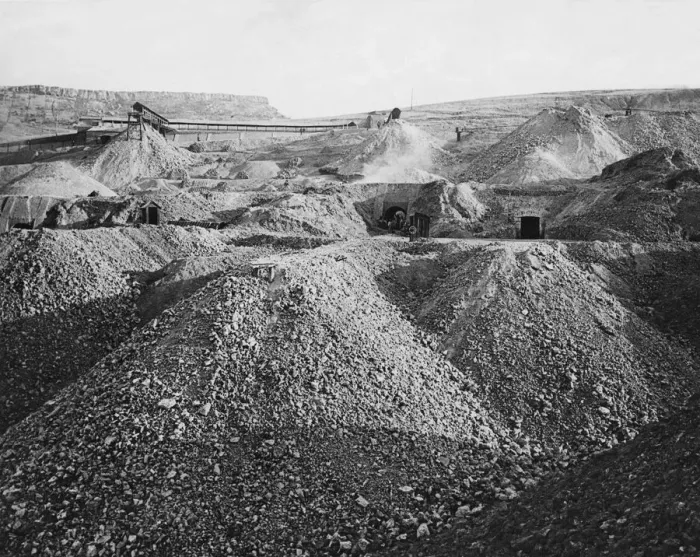 Framed Print : Sulfur Mining Framed Print : Sulfur Mining