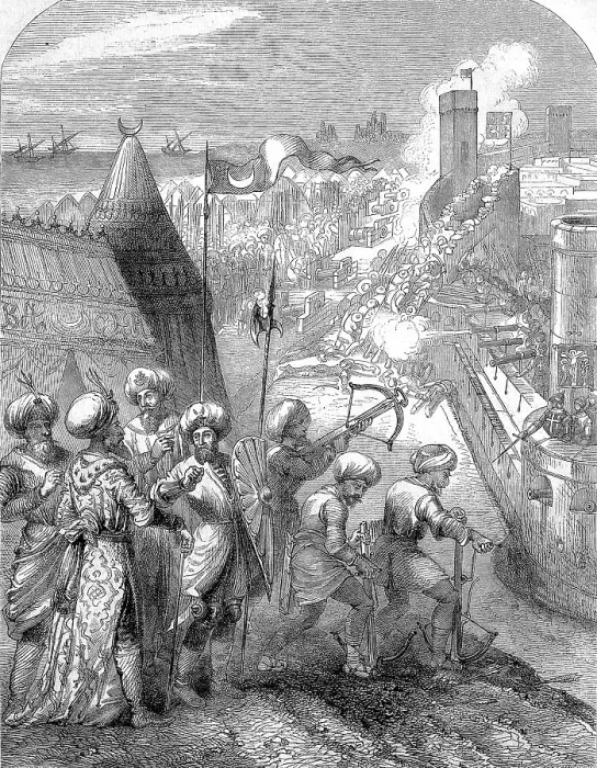 Framed Print : Sultan Mehmed's army under the supreme command of Mesih Pasha, a Palaiologist, besieged the city of Rhodes with about 100. 000 men from 23 May 1480 to 28 July 1480, Greece, Historical, digital reproduction of an original 19th century original Framed Print : Sultan Mehmed's army under the supreme command of Mesih Pasha, a Palaiologist, besieged the city of Rhodes with about 100. 000 men from 23 May 1480 to 28 July 1480, Greece, Historical, digital reproduction of an original 19th century original