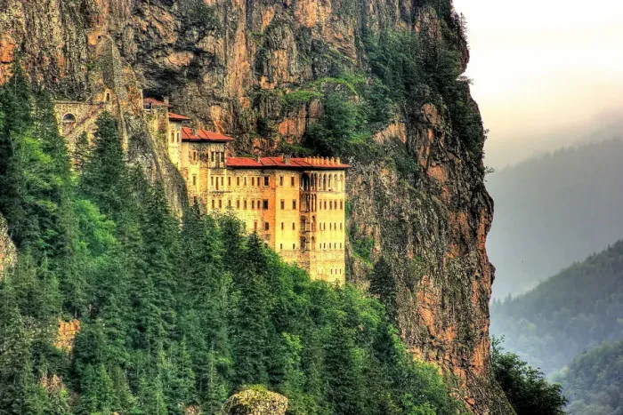 Framed Print : Sumela Monastery - SAOEmela Manastiri Framed Print : Sumela Monastery - SAOEmela Manastiri