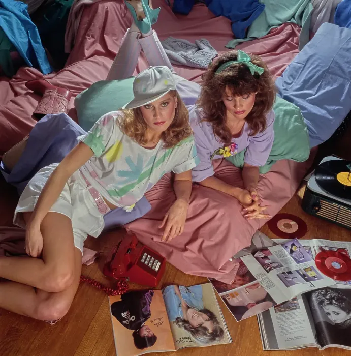 Framed Print : Summer Of 89 Womenswear Fashion Shoot