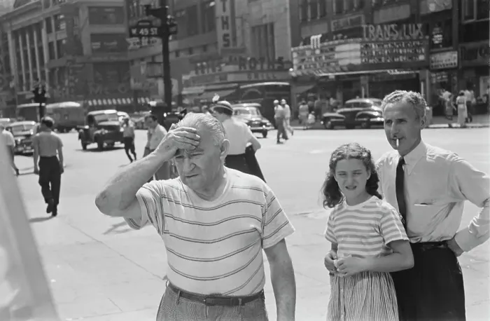 Framed Print : Summer In The City, 1949 Framed Print : Summer In The City, 1949