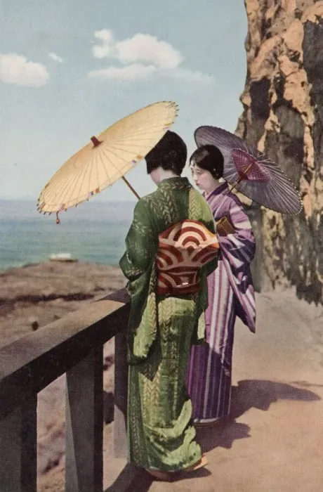 Framed Print : Summer Kimonos Framed Print : Summer Kimonos