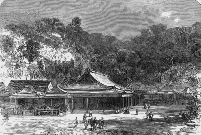 Framed Print : Summer Palace Framed Print : Summer Palace