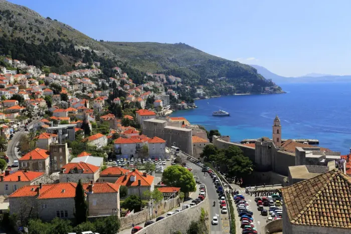 Framed Print : Summer, Ploce village coast, Dubrovnik Framed Print : Summer, Ploce village coast, Dubrovnik