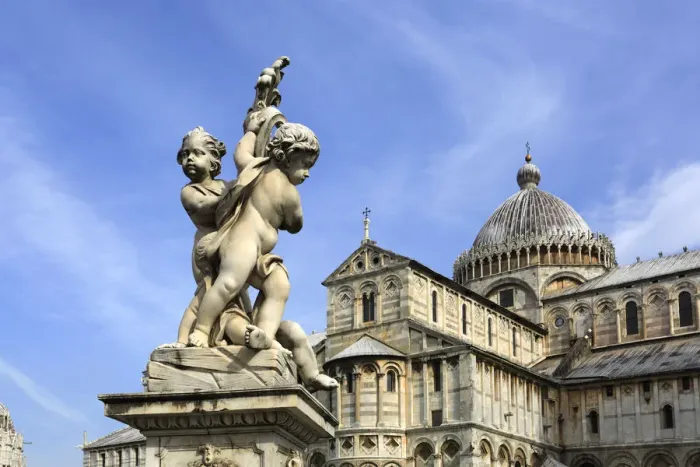 Framed Print : Summer view of the Duomo Cathedral Framed Print : Summer view of the Duomo Cathedral