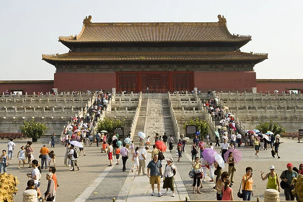 Summertime crowds, Forbidden City, Dongcheng