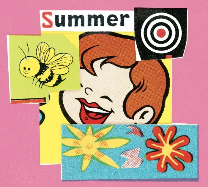 Framed Print : Summertime pattern Framed Print : Summertime pattern