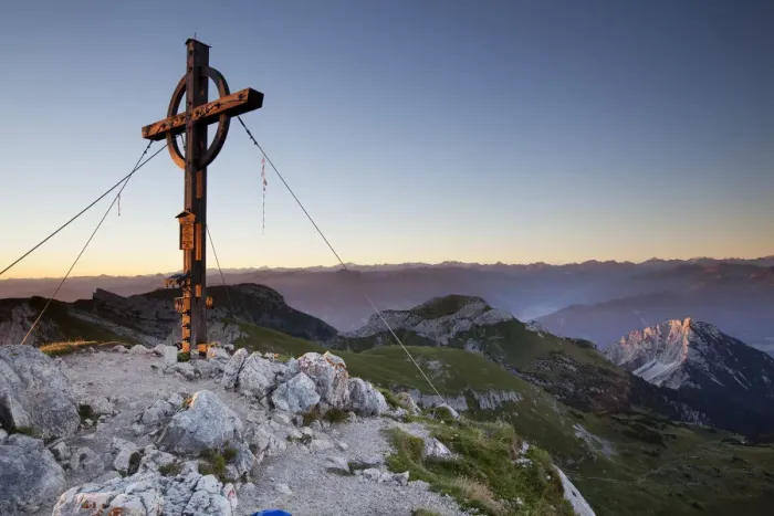 Framed Print : Summit of Hochiss Mountain in Rofan, Maurach, Tyrol, Austria Framed Print : Summit of Hochiss Mountain in Rofan, Maurach, Tyrol, Austria