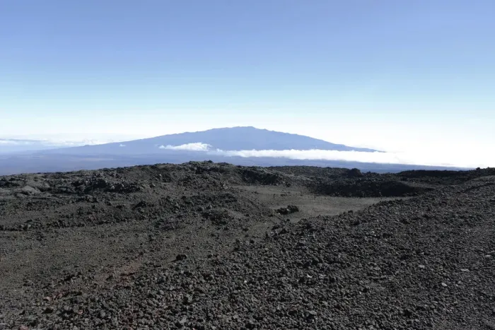 Framed Print : Summit of the Mauna Keo volcano with lava of the Mauna Loa volcano, Big Island, Hawaii, USA Framed Print : Summit of the Mauna Keo volcano with lava of the Mauna Loa volcano, Big Island, Hawaii, USA