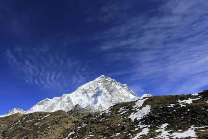 Framed Print : Summit of Nuptse mountain (7864 M) Framed Print : Summit of Nuptse mountain (7864 M)