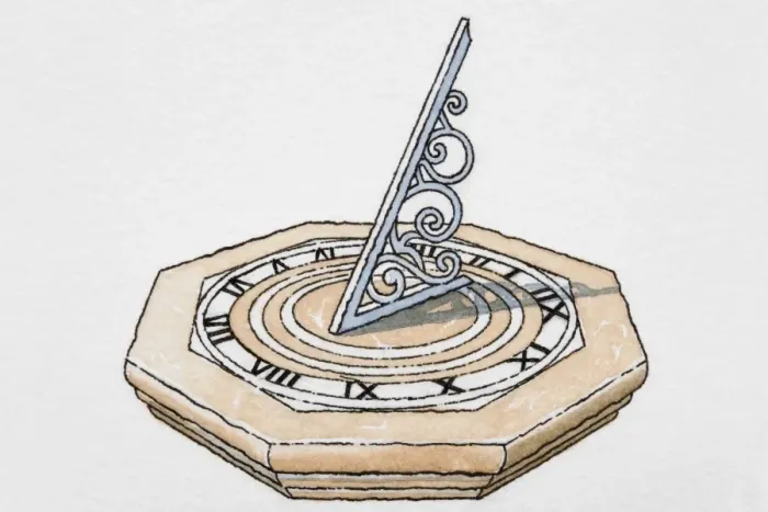 Framed Print : Sun dial Framed Print : Sun dial
