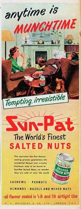 Framed Print : Sun-Pat Salted Nuts Framed Print : Sun-Pat Salted Nuts