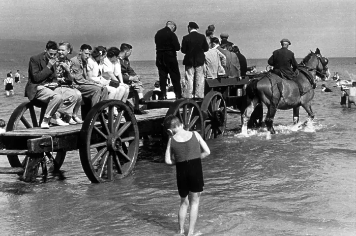 Framed Print : Sun And Sea And Cart Framed Print : Sun And Sea And Cart
