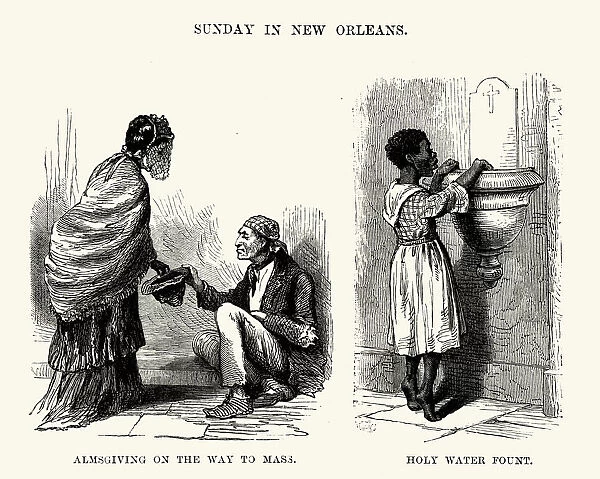 Sunday in New Orleans, 19th Century