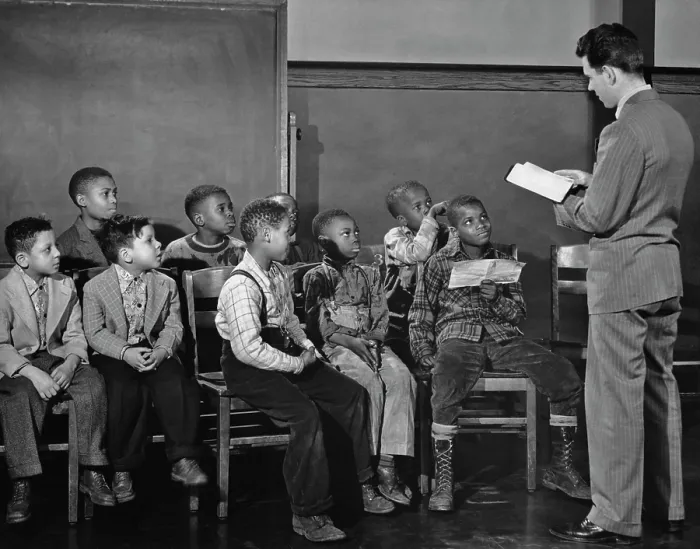 Framed Print : Sunday School Class Framed Print : Sunday School Class