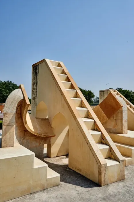 Framed Print : Sundials of Jaipur, India