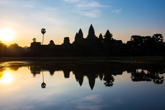 Framed Print : Sunrise at Angkor Wat Framed Print : Sunrise at Angkor Wat