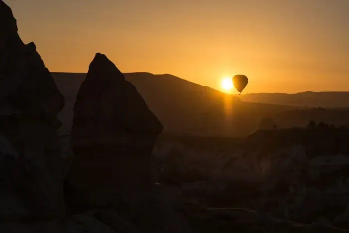 Framed Print : Sunrise in Cappadocia Framed Print : Sunrise in Cappadocia