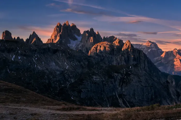 Framed Print : Sunrise at Dolomite Alps, Italy Framed Print : Sunrise at Dolomite Alps, Italy